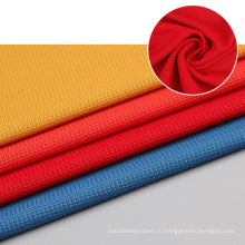 Текстиль Текстиль вафельный дизайн jacquard dty polyester spandex fdy ткани текстиль
